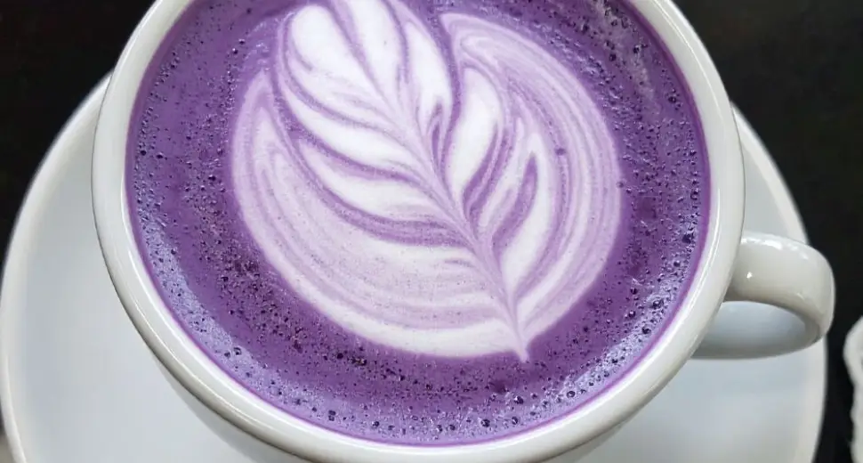 Ube latte: la nouvelle boisson star !
