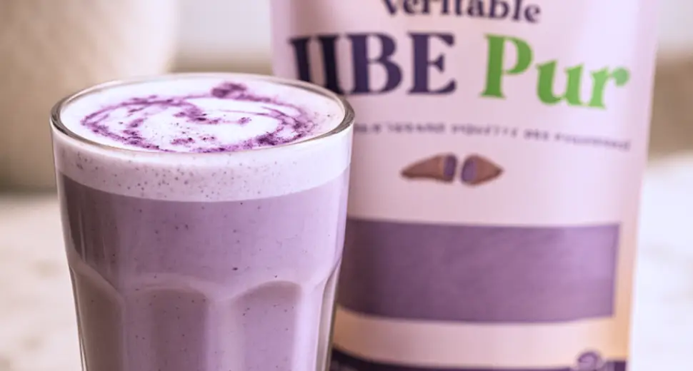 Ube latte: la nouvelle boisson star !