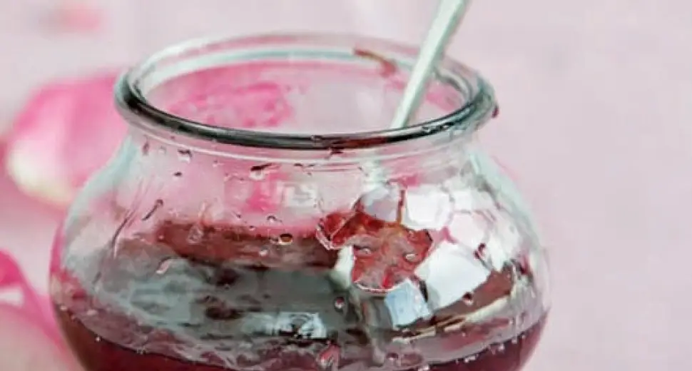 Confiture de pétales de Rose