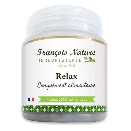 Relax (nervosité) en Gélules ou en Poudre - Complément Alimentaire