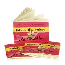 Papier d Arménie à la rose