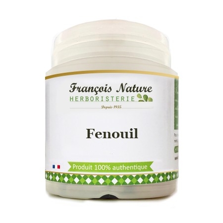 GELULES FENOUIL 120 gélules dosées à 250 mg. - France Herboristerie