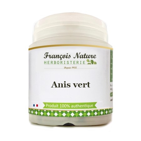 Anis Vert semence gélules dosées à 300 mg - Fabrication Française -  Meilleur Digestion