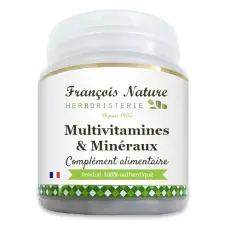 Multivitamines et minéraux en Gélules - Complément Alimentaire