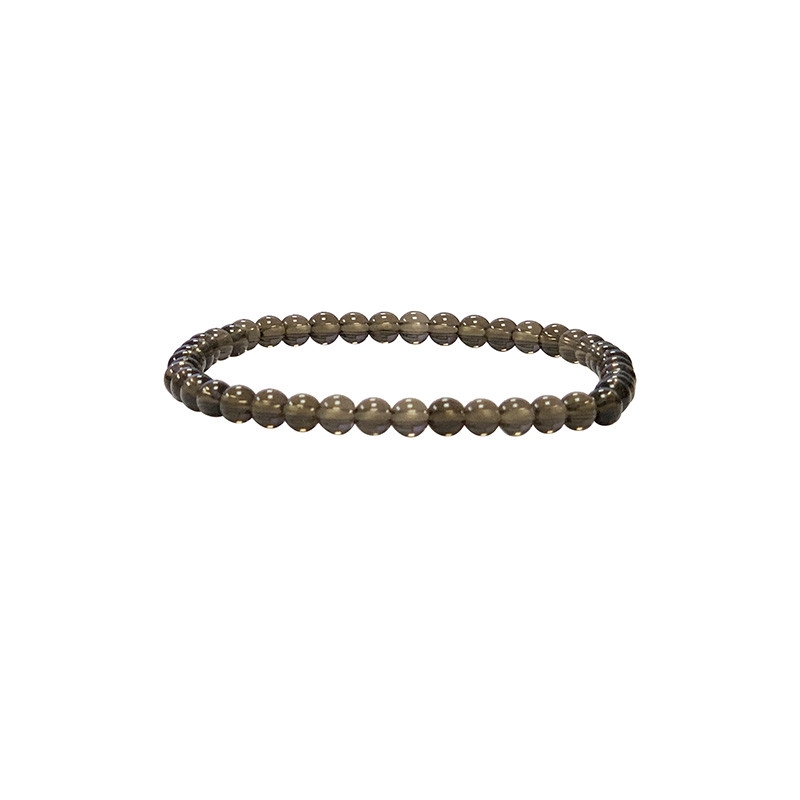 Bracelet quartz fumé