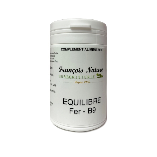 Fer et vitamines B9 Equilibre