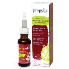 Solution huileuse propolis