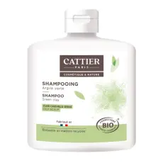Shampooing argile verte cheveux gras BIO