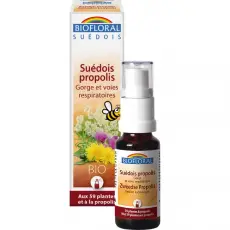 Spray Suédois Bio 59 plantes et Propolis 