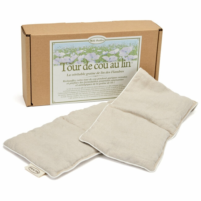 Bouillotte Tour de cou 100% gaines de lin