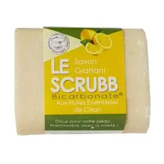 Le scrubb, savon grattant Bicarbonate Citron