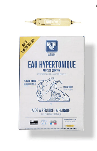 Eau hypertonique procédé quinton