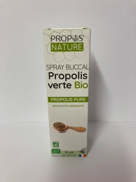 Spray buccal Propolis verte BIO 