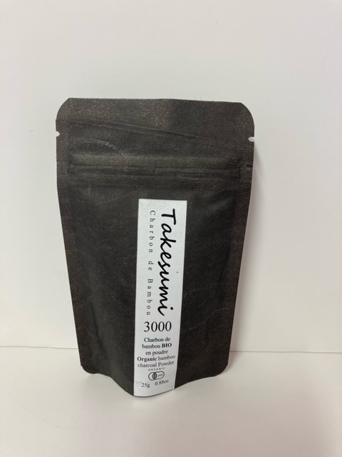 Charbon actif de bambou BIO en poudre 