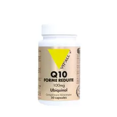 Q10 Forme réduite 100mg ubiquinol 30 capsules