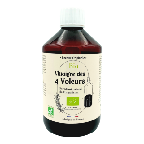 Vinaigre des 4 voleurs BIO France -500 ml - Dr Theiss