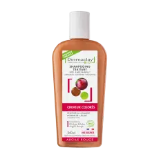 Shampoing Traitant Bio Cheveux Colorés 250ml Argile rouge sans sulfates - Shampooing - 