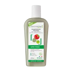 Shampooing BIO spécifique Super Tonus cheveux fins 250 ml Argile verte sans sulfates - Shampoing - 