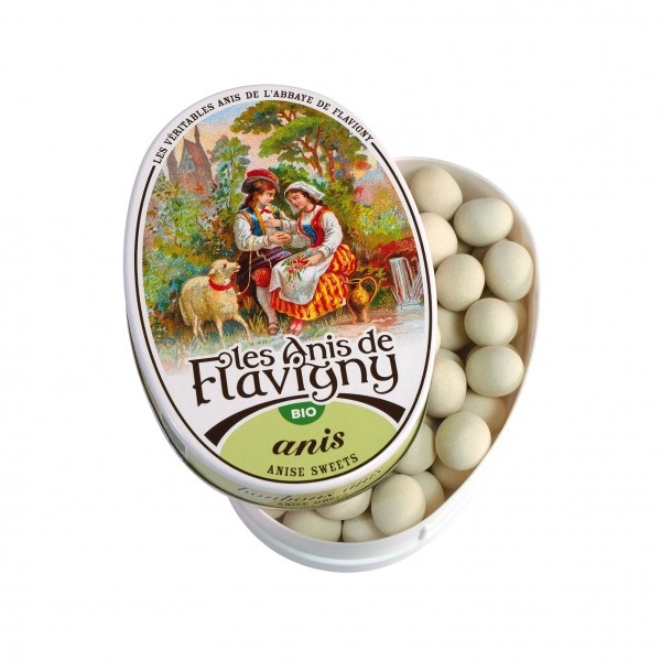 Bonbons Anis Bio Boîte ovale 50 g