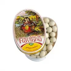 Bonbons Gingembre Bio Boîte ovale 50 g