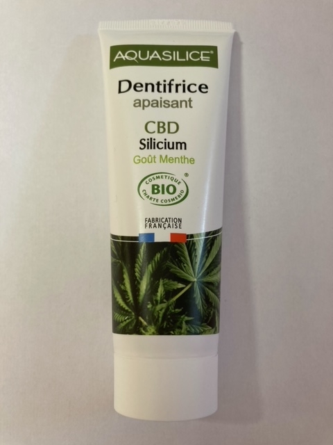 Dentifrice apaisant CBD