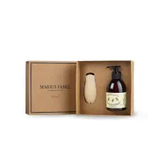 Coffret  Savon liquide et savon cigale parfum Miel