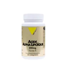 Acide Alpha Lipoique 200 mg 30 comprimés