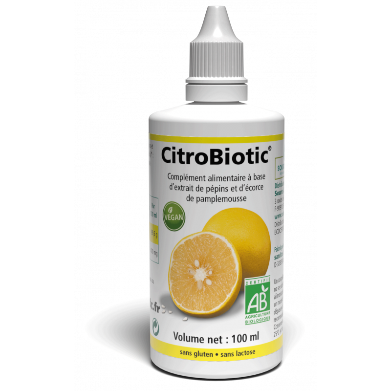 CitroBiotic (Extrait de Pépins de Pamplemousse Bio)