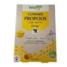 Propolis gommes - Extrait de bourgeons frais BIO