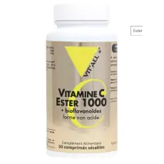 Vitamine C Ester 1000mg + bioflavonoïdes 30 comprimés