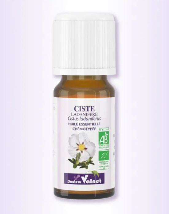 Ciste ladanifère - Huile essentielle BIO
