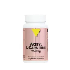 Acétyl L-carnitine 250 mg 60 gélules