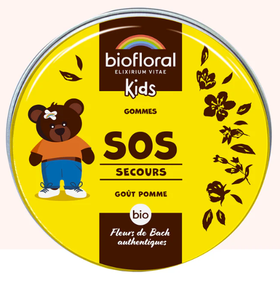  Gommes enfants aux Fleurs de Bach - Secours Jour serein