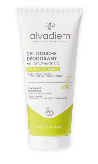 Gel douche déodorant