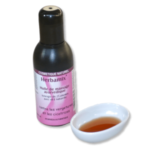 Huile de massage ayurvédique Herbamix Vergetures