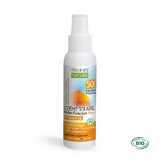 Crème solaire SPF 50+ 100% naturelle