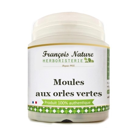 Moules Aux Orles Vertes de Nouvelle Zélande - 300 mg - Poudre pure - Gélules