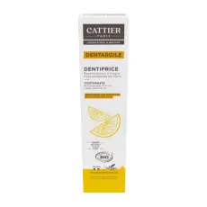 Dentifrice gencives irritées citron Dentargile BIO