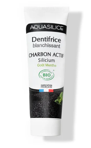 Dentifrice blanchissant au charbon actif