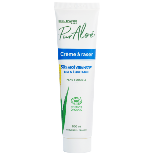 Crème à raser aloé vera BIO