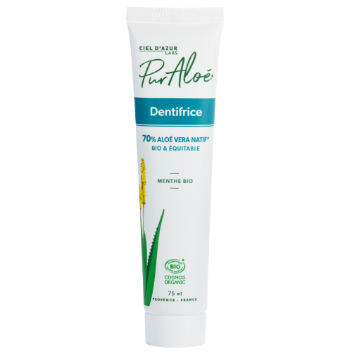 Dentifrice aloé vera BIO