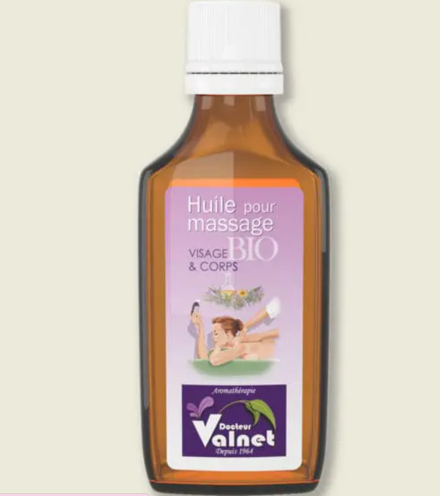 Huile de massage Visage et Corps BIO