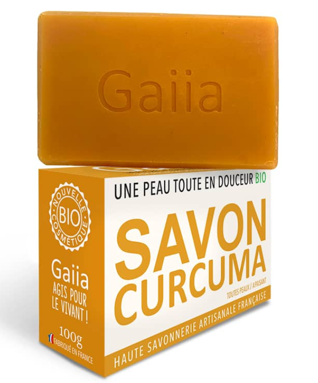 Savon surgras BIO au curcuma