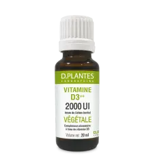 Vitamine D3++ 2000 UI Végétale 