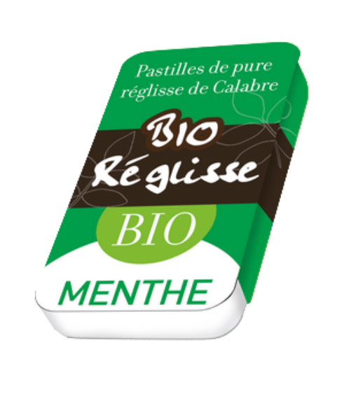 Pastilles Menthe Réglisse BIO (bonbons réglisse)