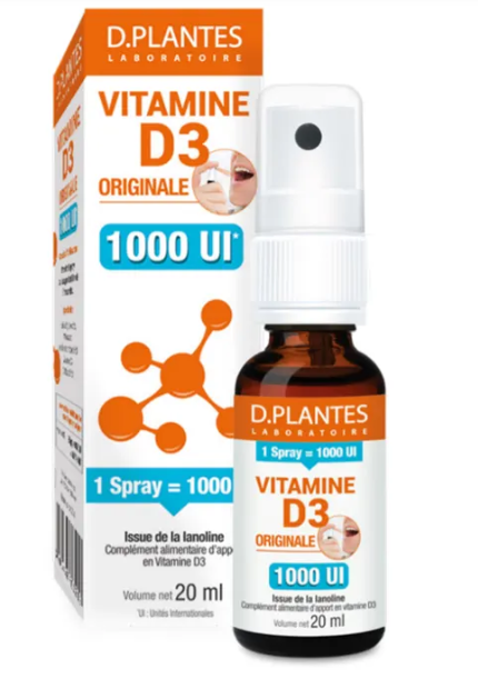 Vitamine D3 Lanoline 1000 UI Spray