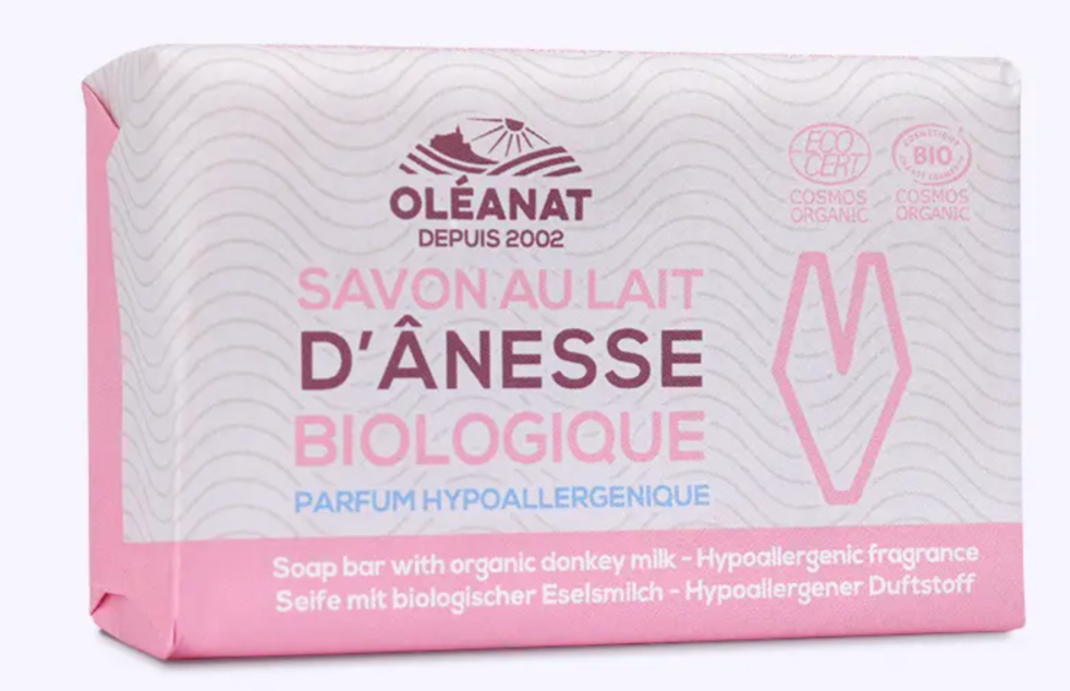 Savon au lait d’ânesse Bio Hypoallergénique
