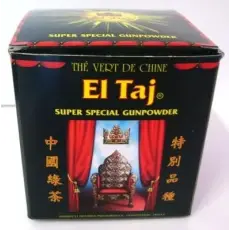 Thé vert de Chine supérieur El Taj