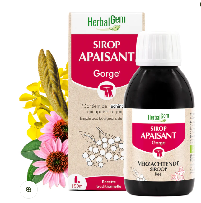 Sirop apaisant Gorge