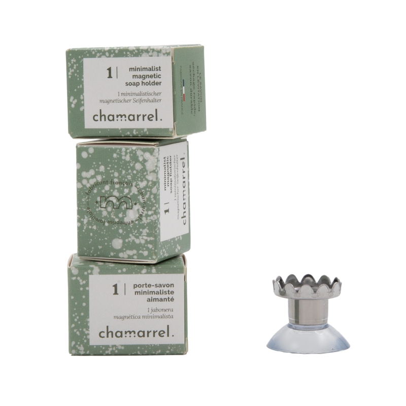 Porte-savon minimaliste aimanté - Fabriqué en France